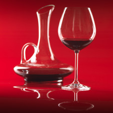 Decanter e taca