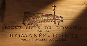 Romanée-Conti - estampa da caixa