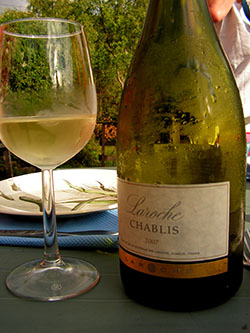 Vinho Borgonha Taça de Chablis